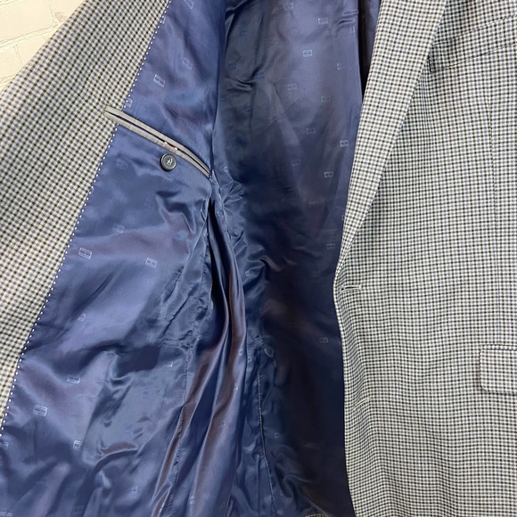 TOMMY HILFIGER Mens Navy Single Breasted, Blazer Jacket - Picture 7 of 12
